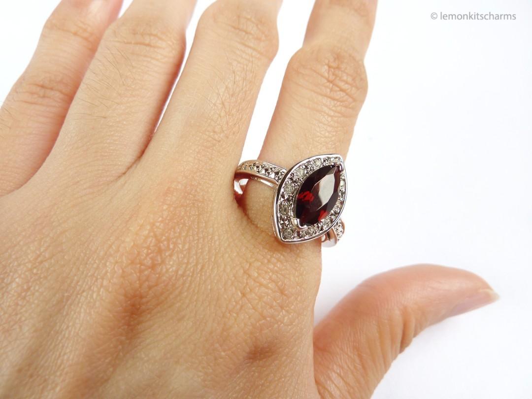Chocolate diamond outlet sterling silver ring