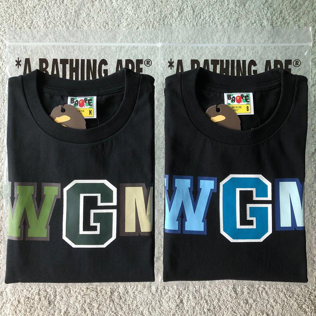 bape wgm shark tee
