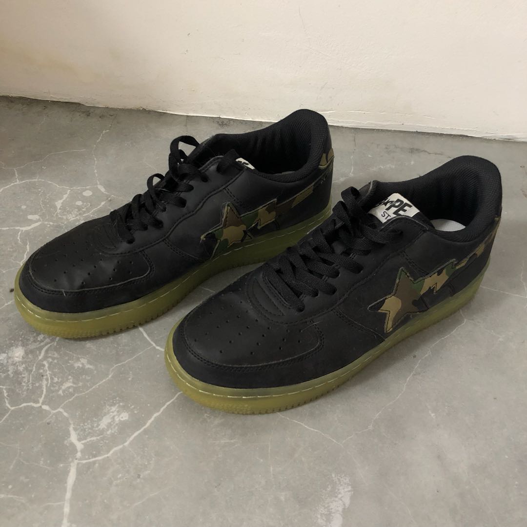 bapesta black camo
