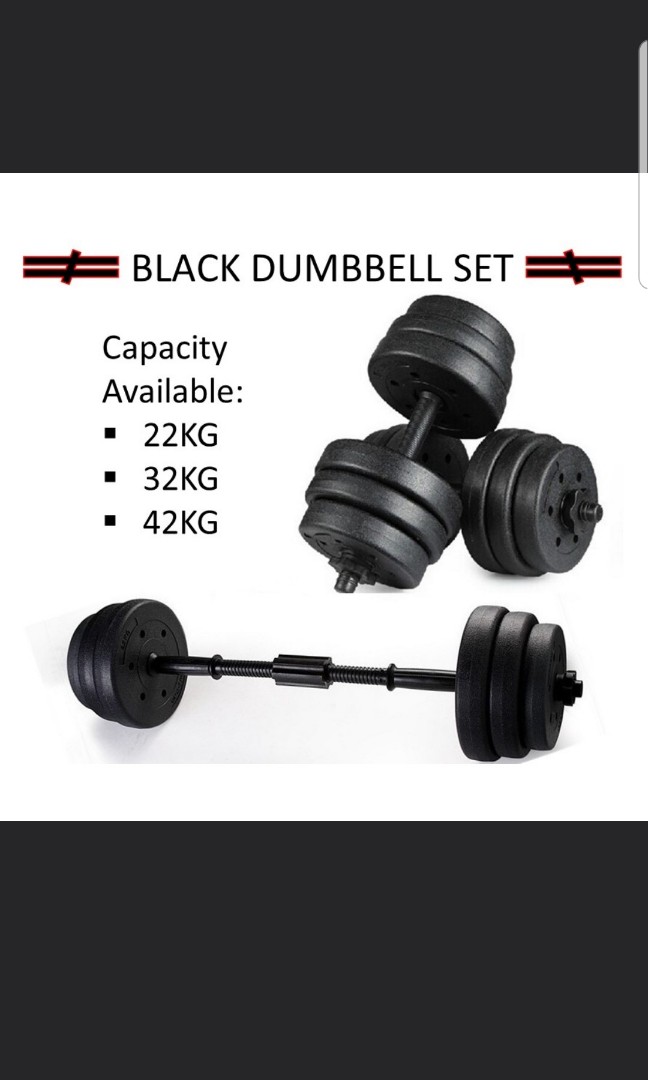 big dumbbell set