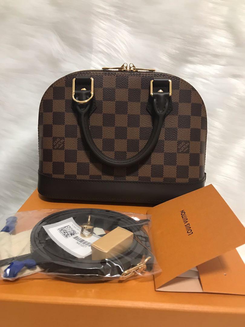 BNIB????Louis Vuitton Alma bb Damier Bag, Luxury, Bags & Wallets, Handbags on Carousell