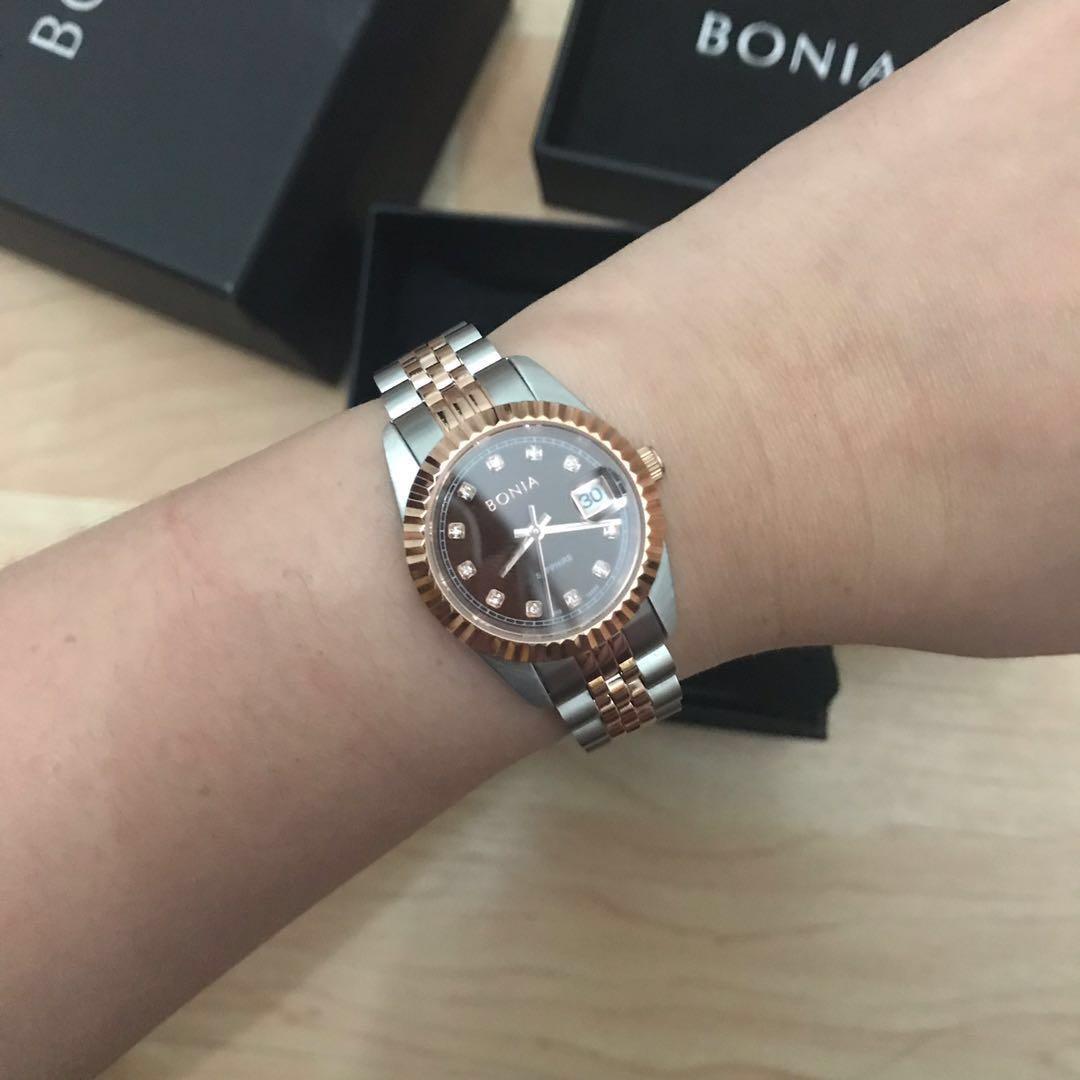 Jam tangan bonia model rolex sale