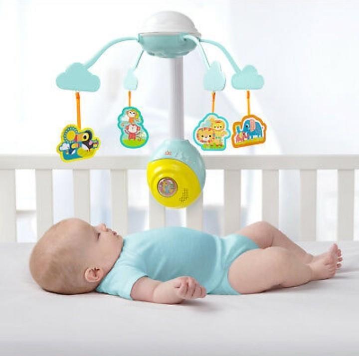 bright starts crib mobile