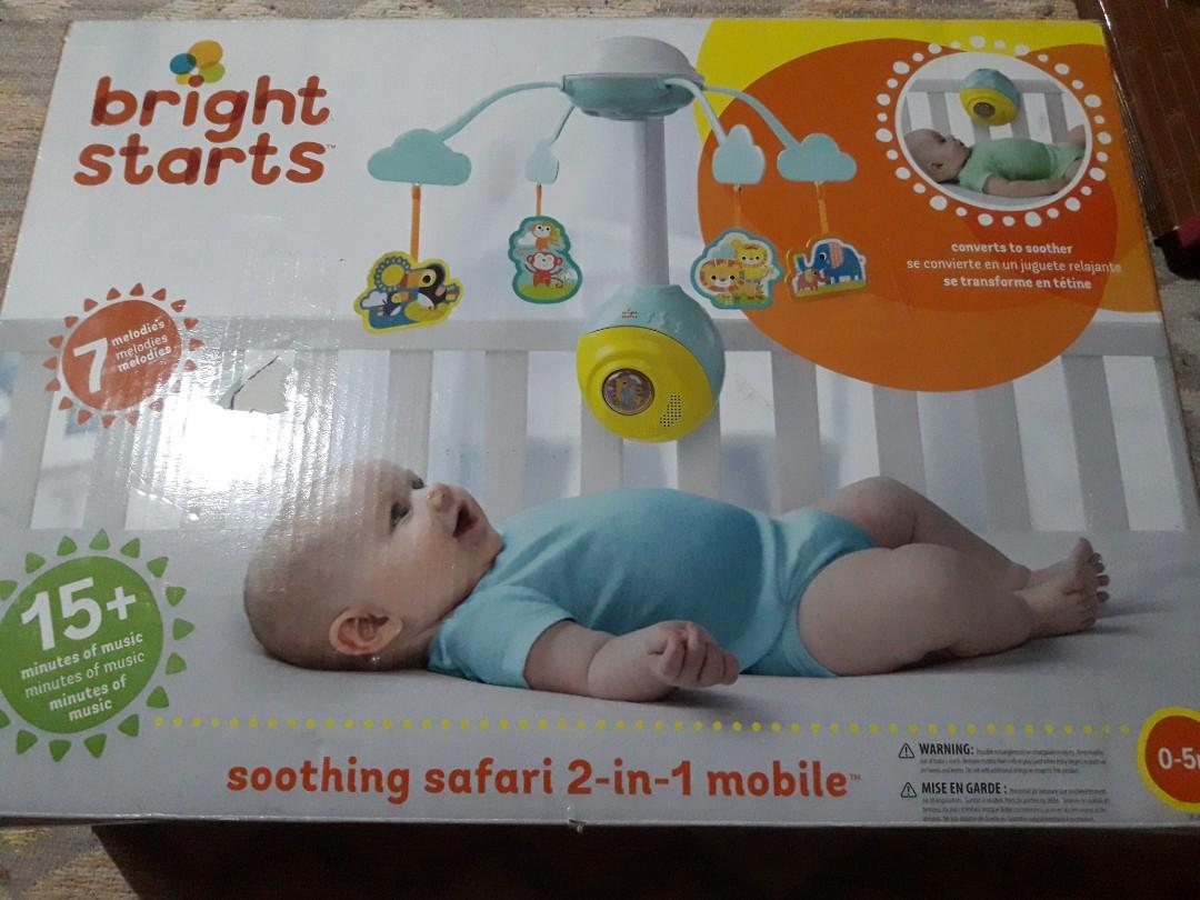 bright starts crib mobile