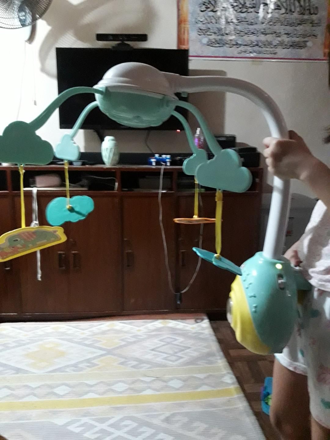 bright starts crib mobile