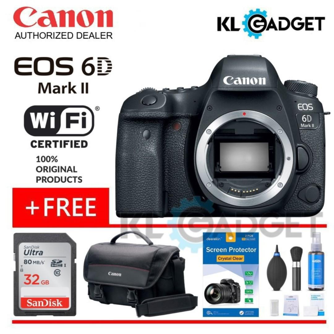 Canon Eos 6d Mark Ii Body Only Original Canon Warranty Photography On Carousell