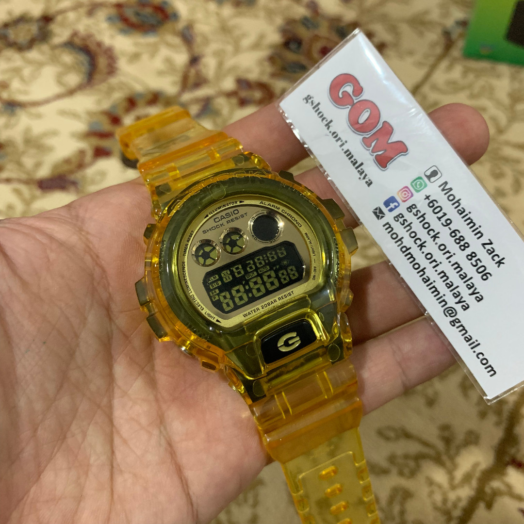 G shock jelly gold new arrivals
