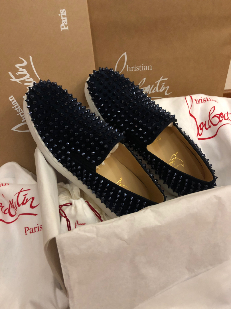 ledsager suffix Passende Christian Louboutin authentic Roller Boat sneakers for sell (SOLD OUT IN  SINGAPORE), Men's Fashion, Footwear, Dress Shoes on Carousell
