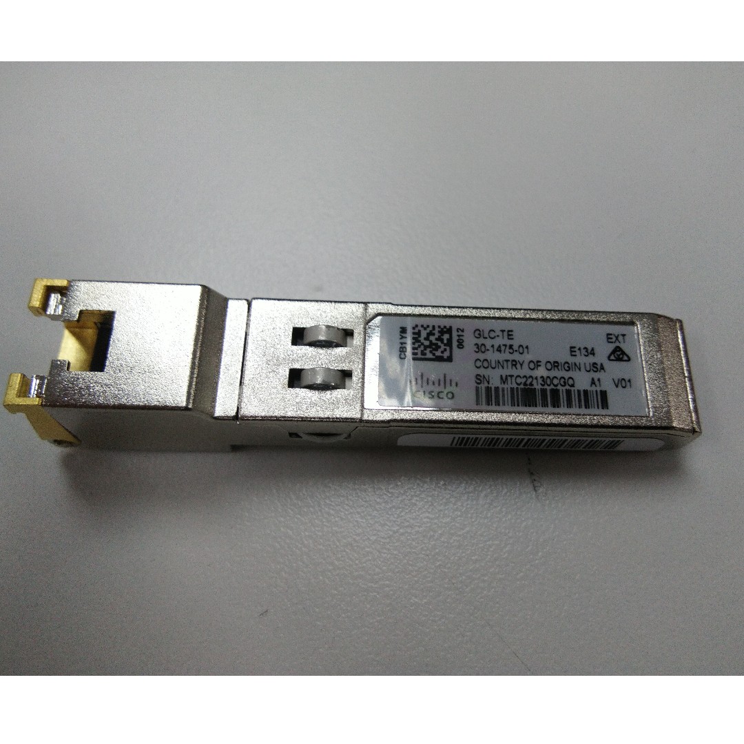 Cisco Glc Te 1000base T Sfp Transceiver Module Jobs Part Time Computer It On Carousell