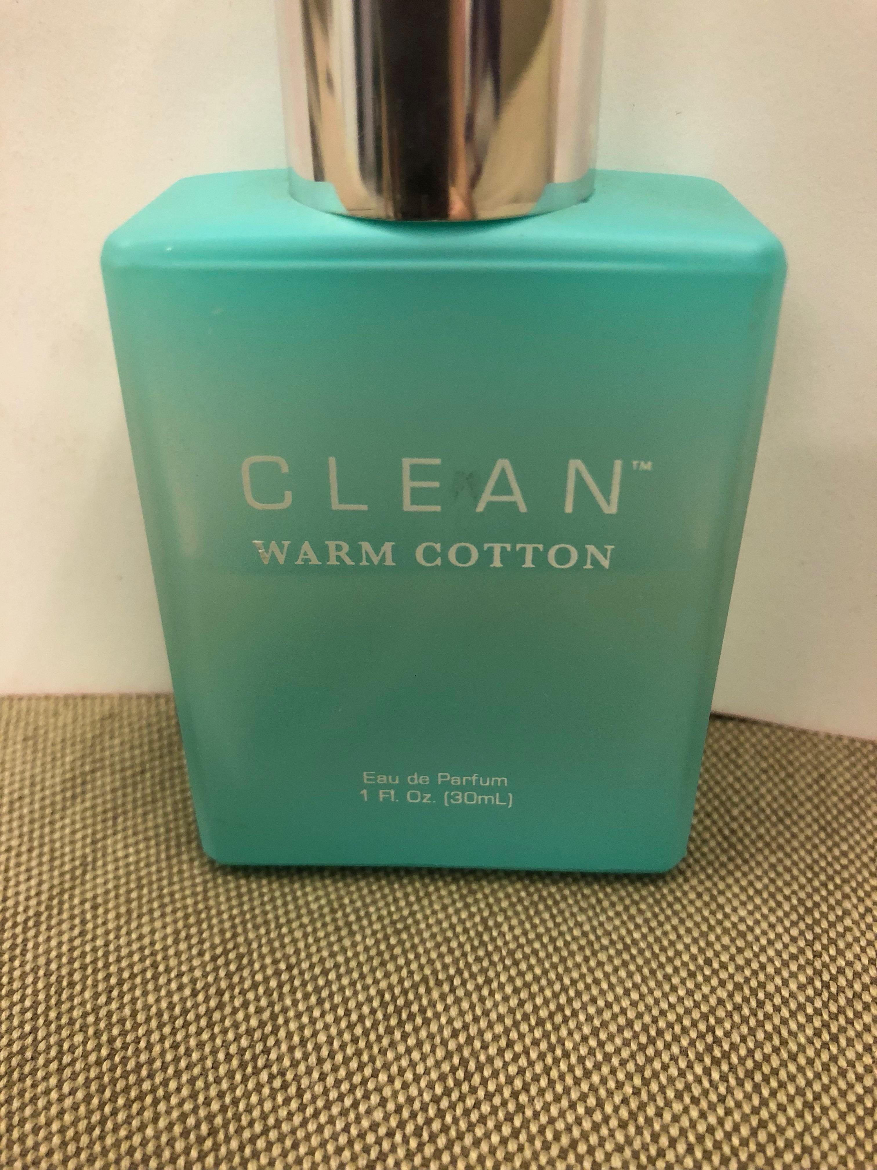 Clean 香水warm Cotton 溫暖棉花30ml 伯賢柾國exo Bts 美妝保養 香水在旋轉拍賣