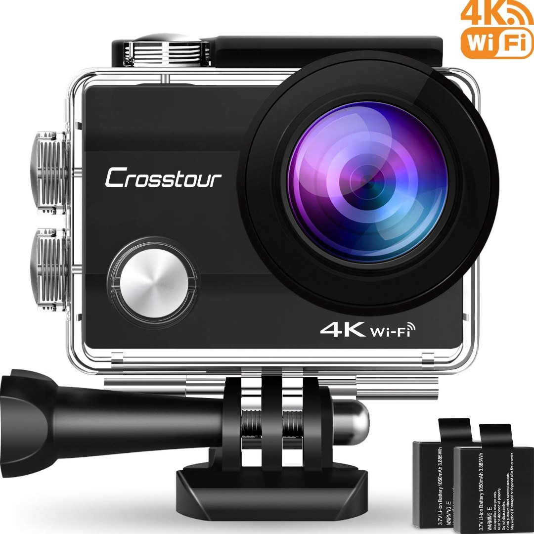 Crosstour CT8000 4K Wifi Action Camera Ultra HD Underwater Sport Cam,  Photography, Video Cameras on Carousell