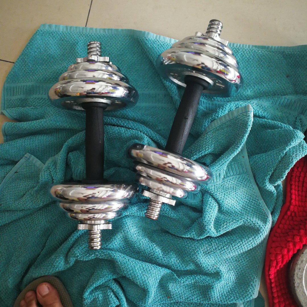 Dumbbells and weights for sale, Sports Equipment, Exercise & Fitness