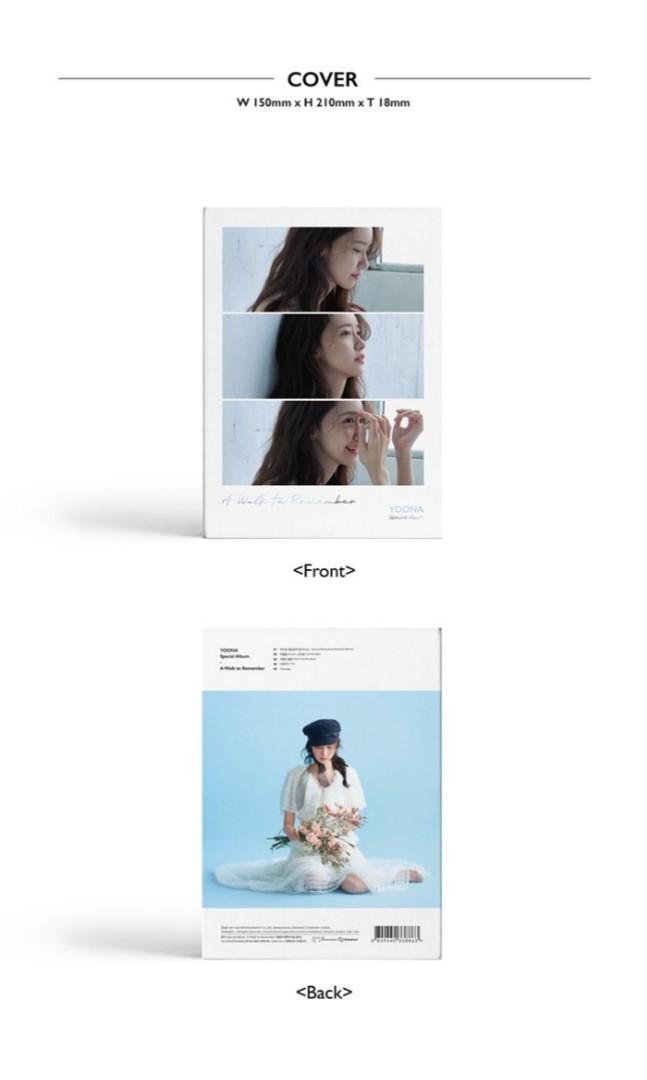 Ems Po Yoona A Walk To Remember Special Album Entertainment K Wave On Carousell