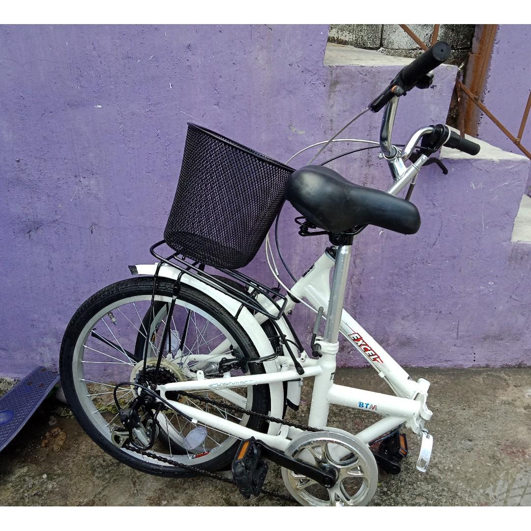 Excel folding bike cheap