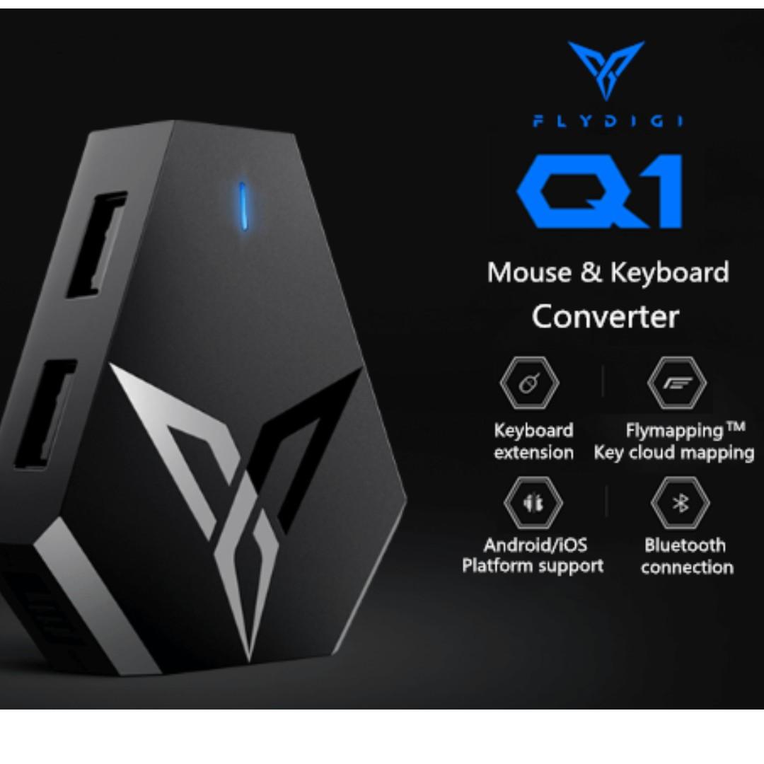 Flydigi Q1 Mobile Game Mouse Keyboard Converter On Carousell