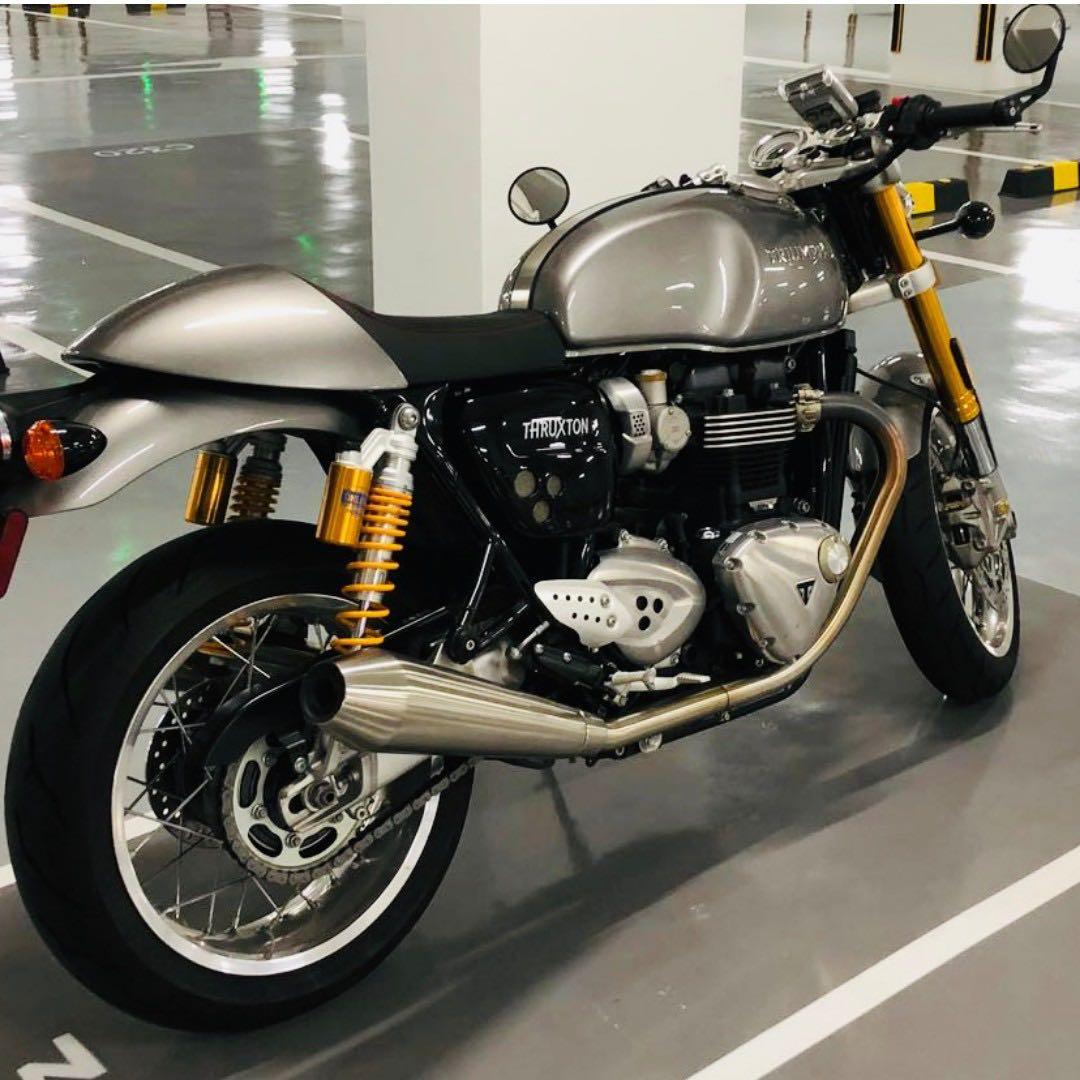 Triumph thruxton for sale store