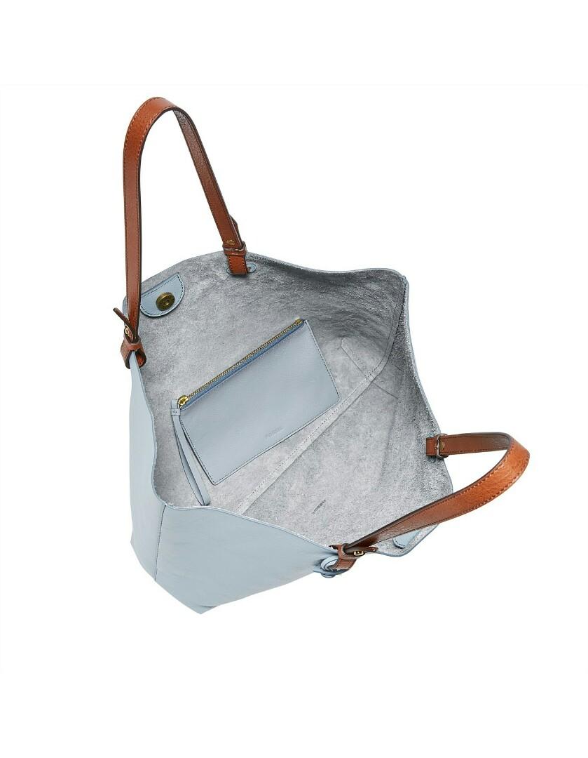 Fossil rachel tote horizon blue