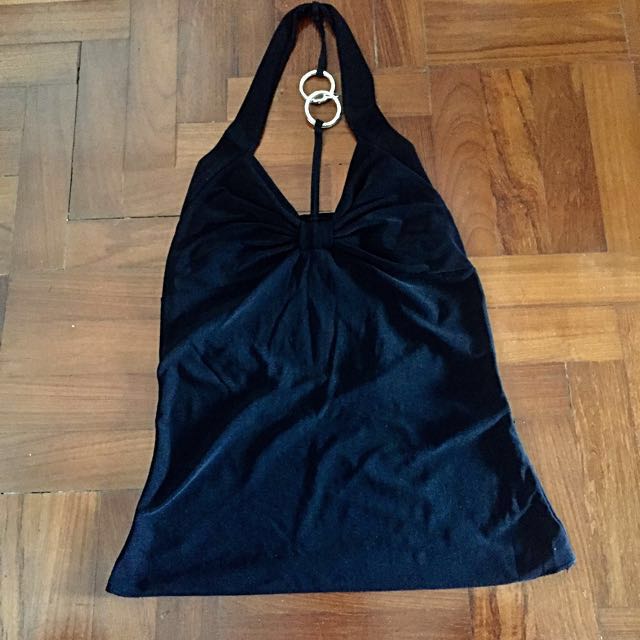 halter neck cut out