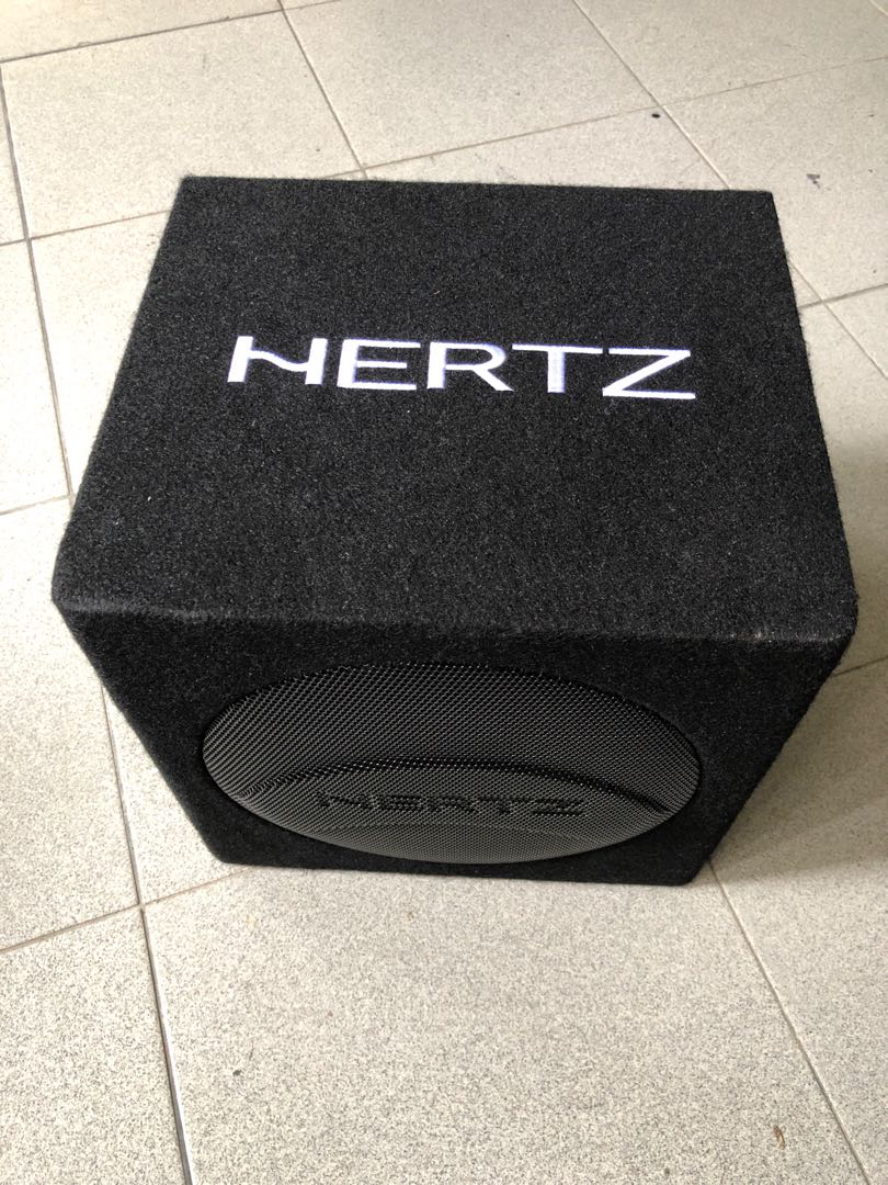 Hertz active subwoofer, Car Accessories, Electronics & Lights on Carousell