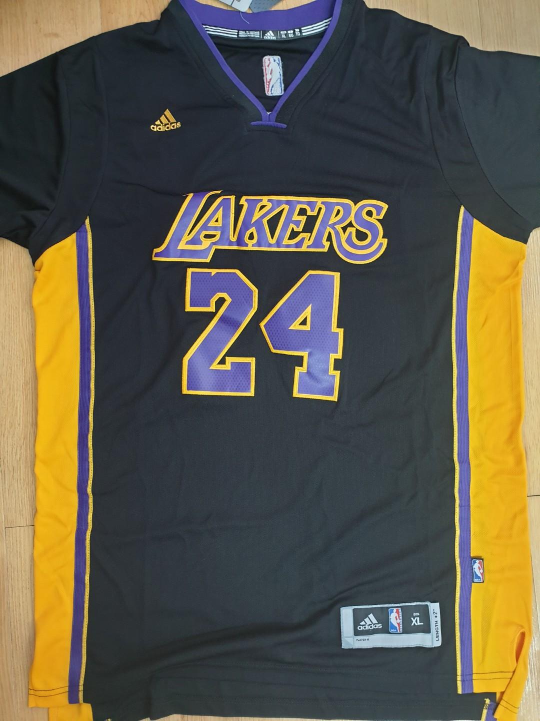 lakers jersey with sleeves