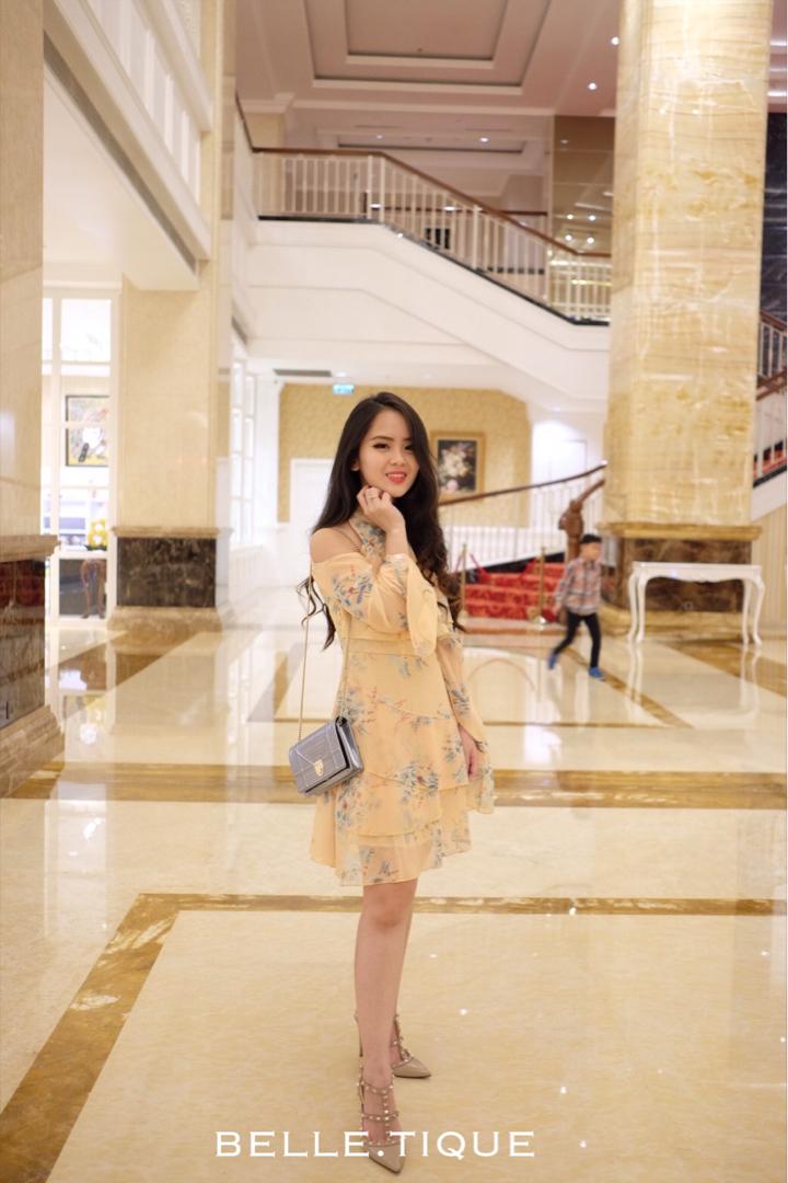Secretary Kim Floral Dress 
