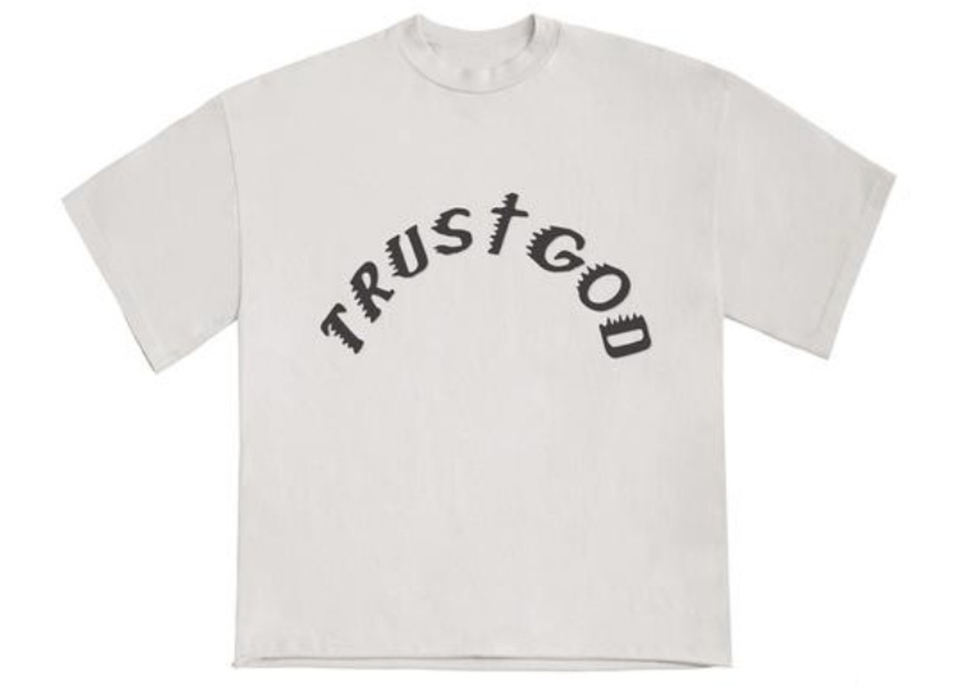 Kanye West Trust God Tee Men S Fashion Tops Sets Tshirts Polo Shirts On Carousell