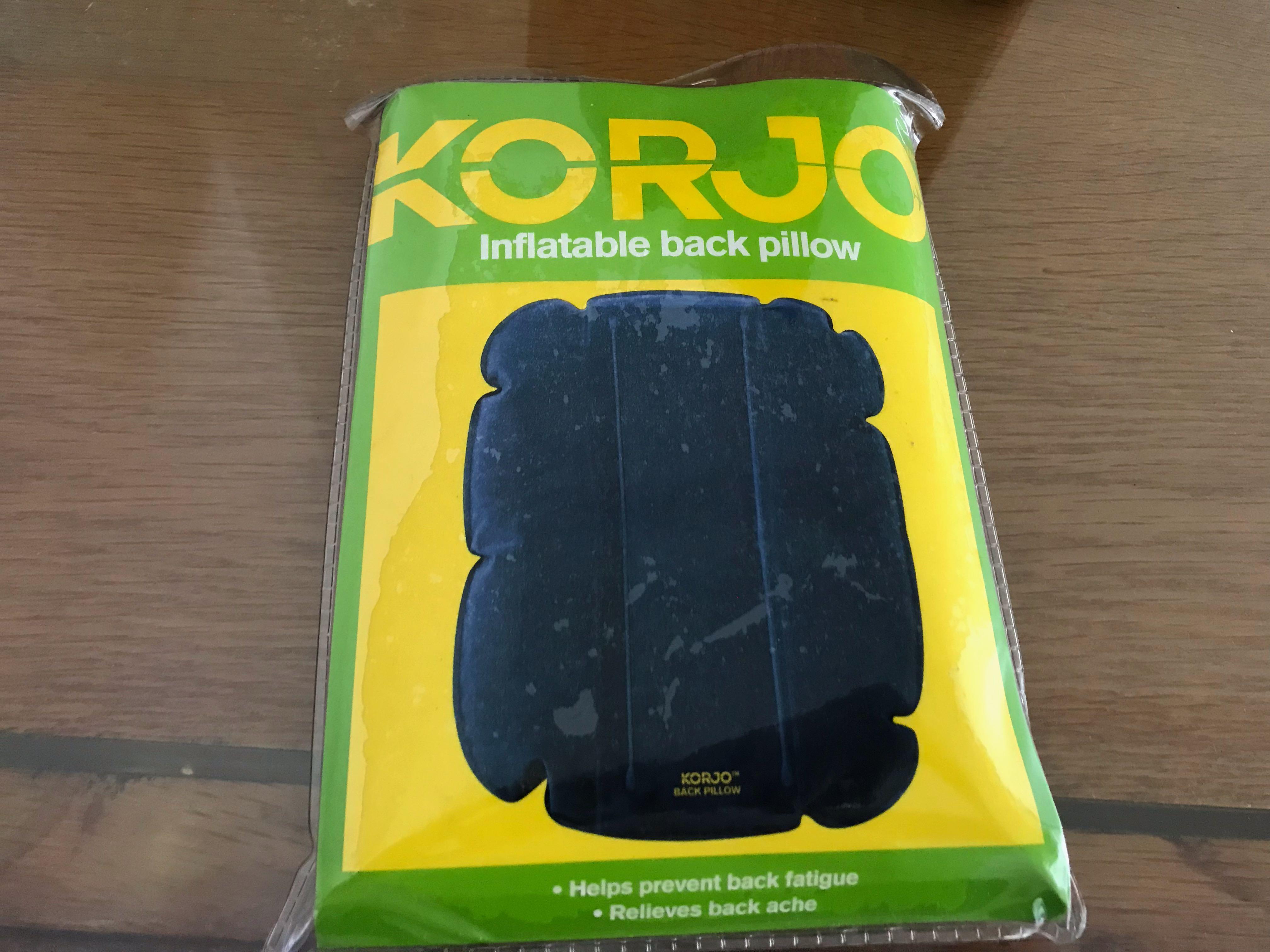 korjo back pillow