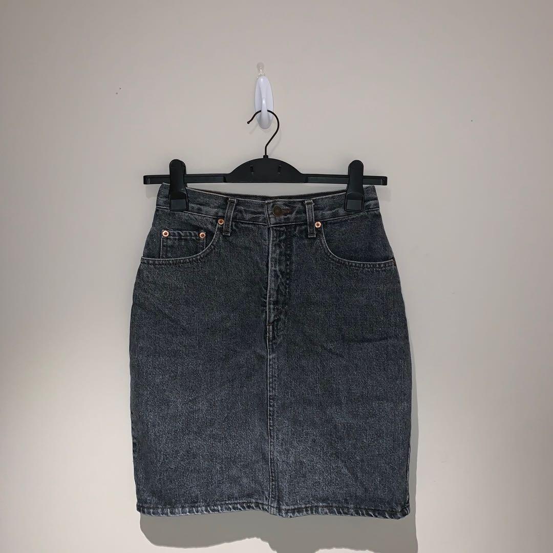Levi denim skirt Women s Fashion Clothes on Carousell