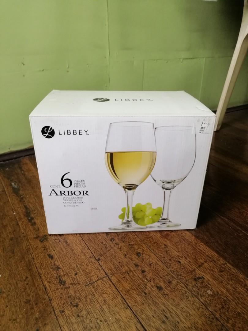 Libbey Wine Glass 6 pcs brand new (Category: Other Kitchenware & Tableware) located in Mandaluyong City. Submitted by fairisle (Listing ID 231669769, Image 1). Description: Brand: Libbey Wine glass 6 pieces Brand new Rfs: decluttering.