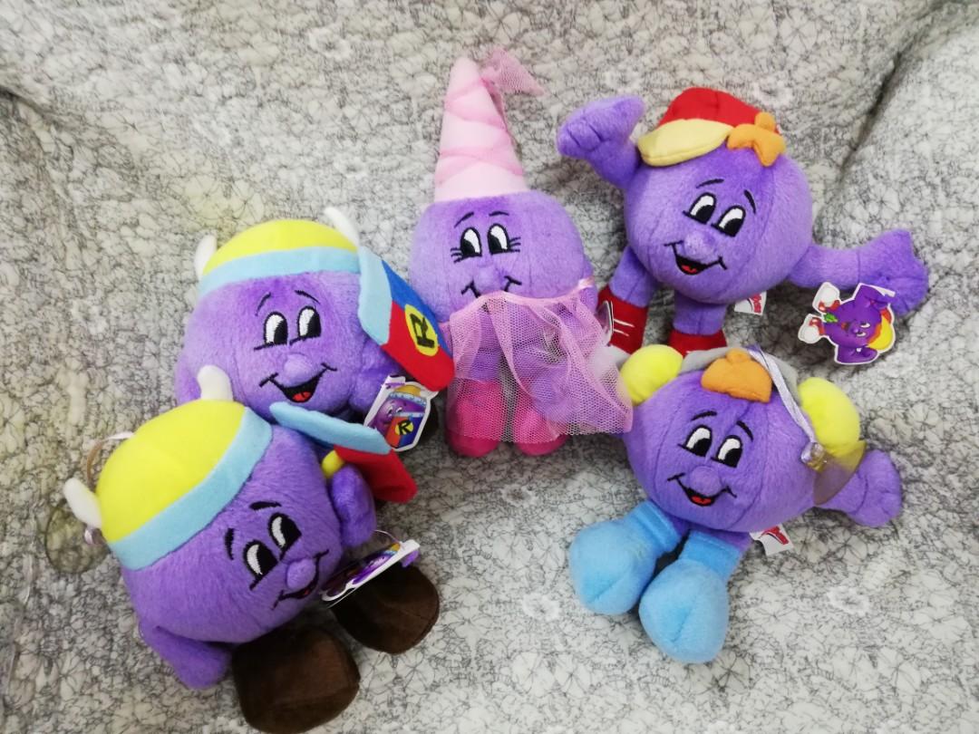 Limited Edition Ribena Berry Soft Toys