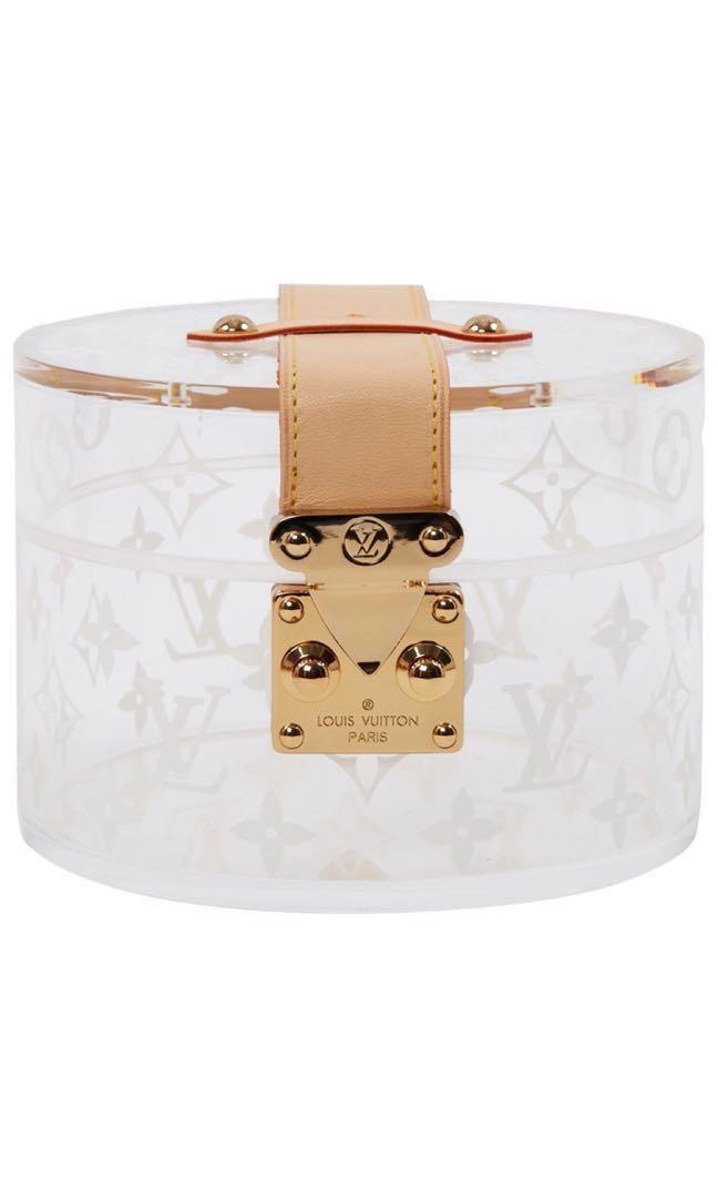 Louis Vuitton Box Scott Monogram Clear  Vuitton box, Louis vuitton handbags  2017, Louis vuitton handbags