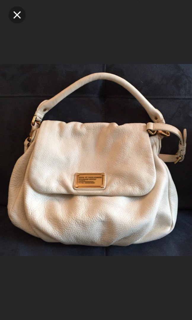 Marc by Marc Jacobs Classic Q Lil Ukita bag White Leather ref