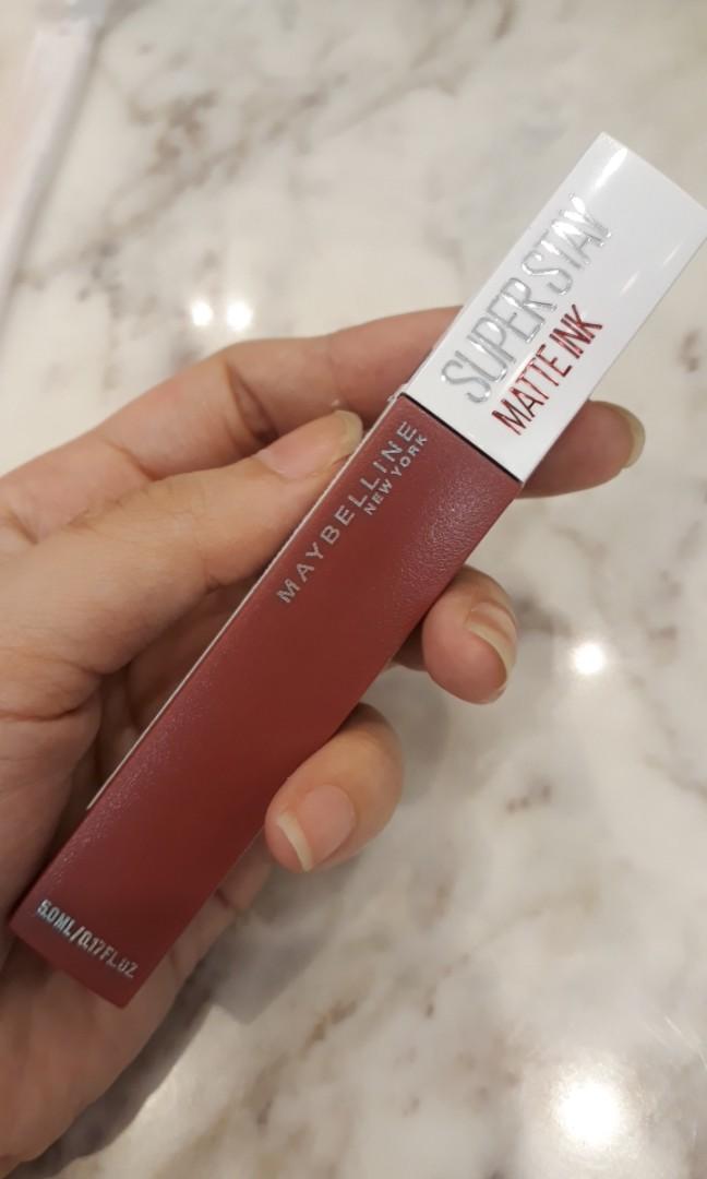 Maybelline Superstay Matte Ink Shade Ruler 80 Kesehatan Kecantikan Rias Wajah Di Carousell