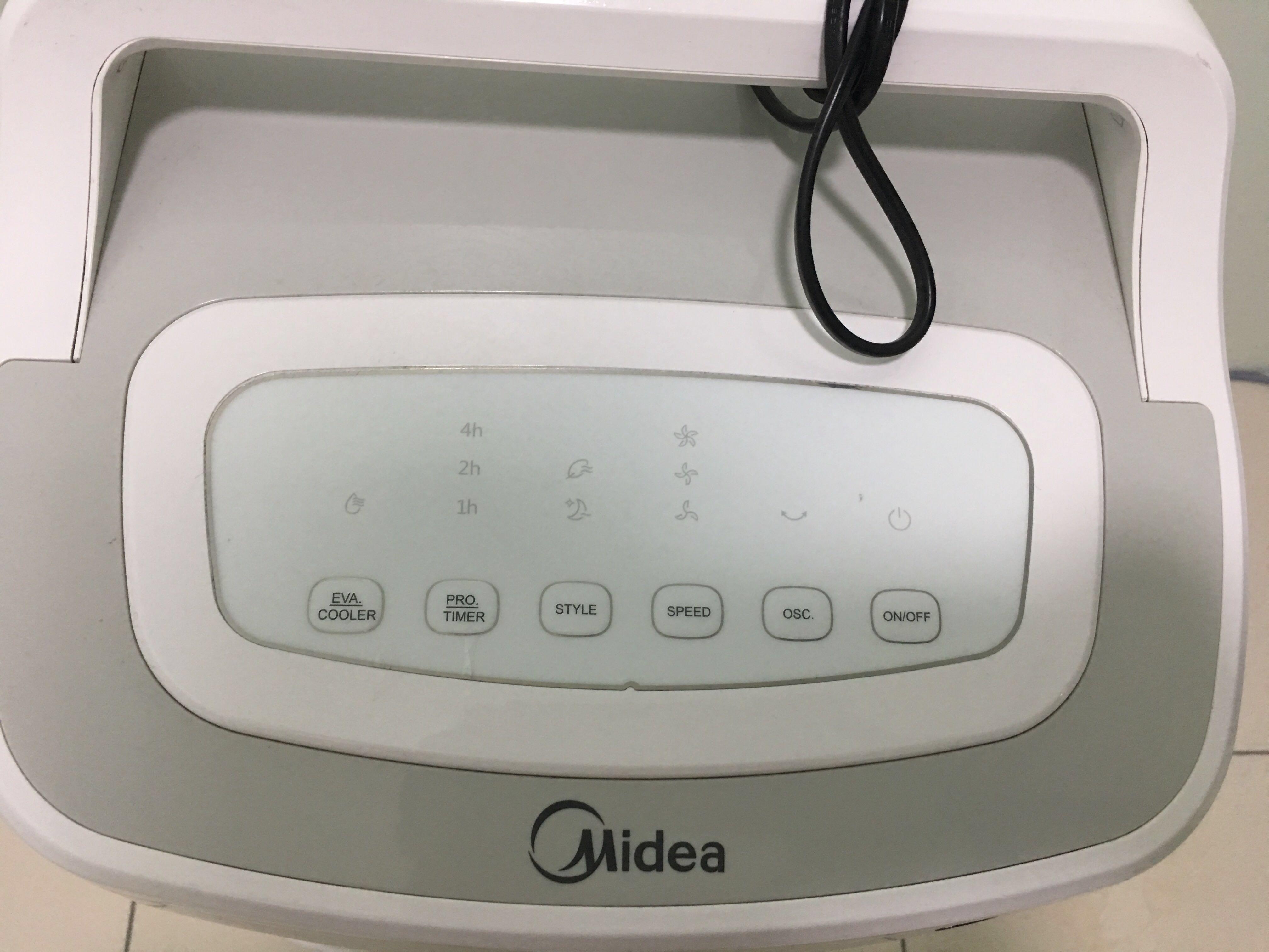 Midea air cooler ice box top