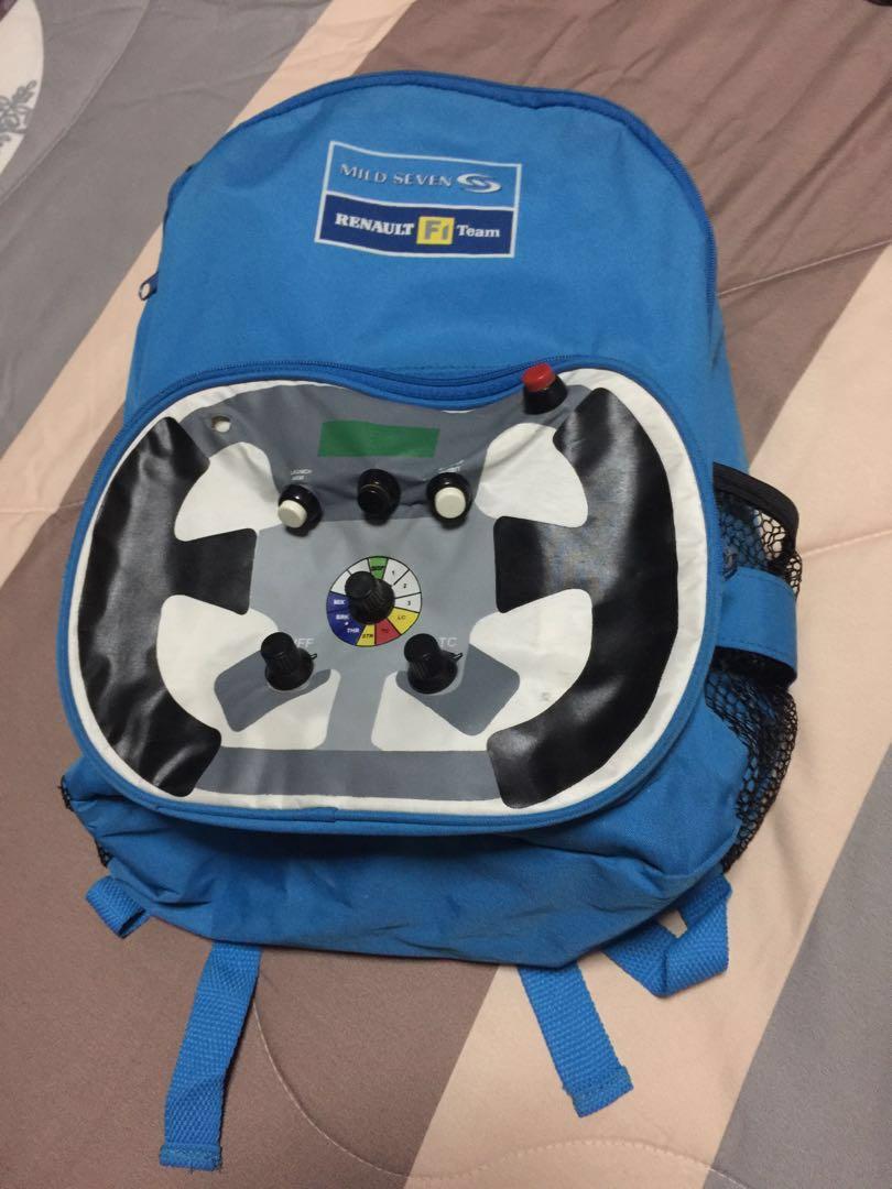 mild seven renault f1 team backpack