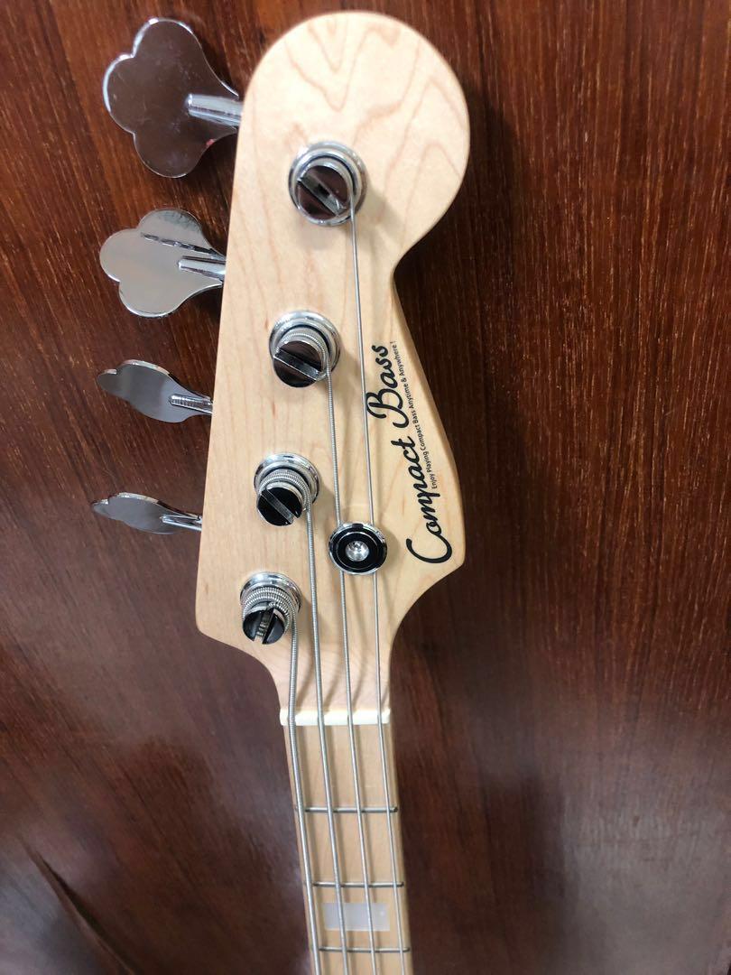 Mini Bass] Short Scale Compact Bass CJB-70s ASH/Active, 興趣及遊戲