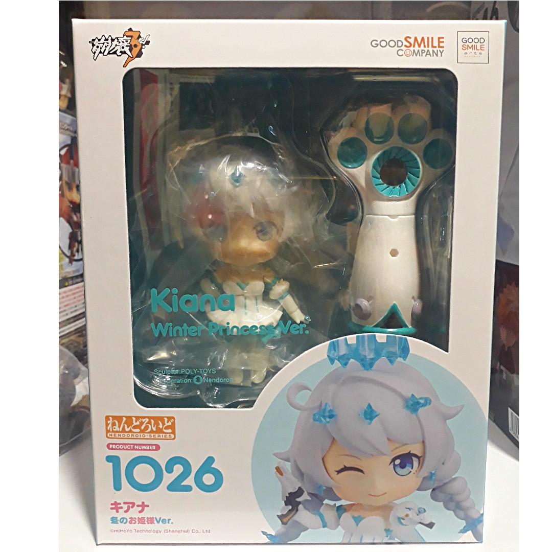 Nendoroid 1026 Honkai Impact 3rd Kiana Winter Princess Toys