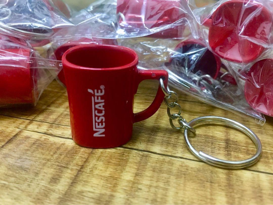 Nescafe Mini Red Mug Keychain MMAR18
