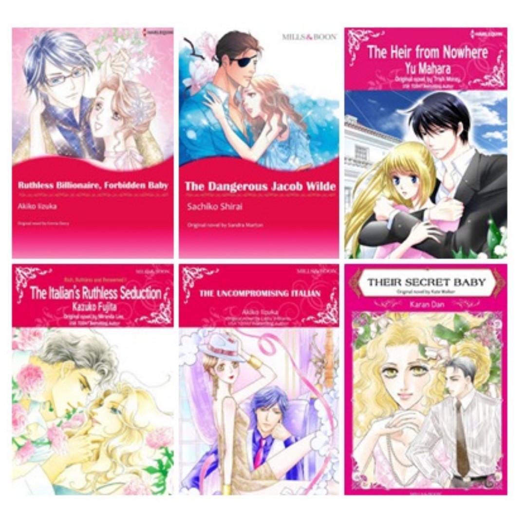 Paket Ebook Komik Harlequin English 103 Books Stationery