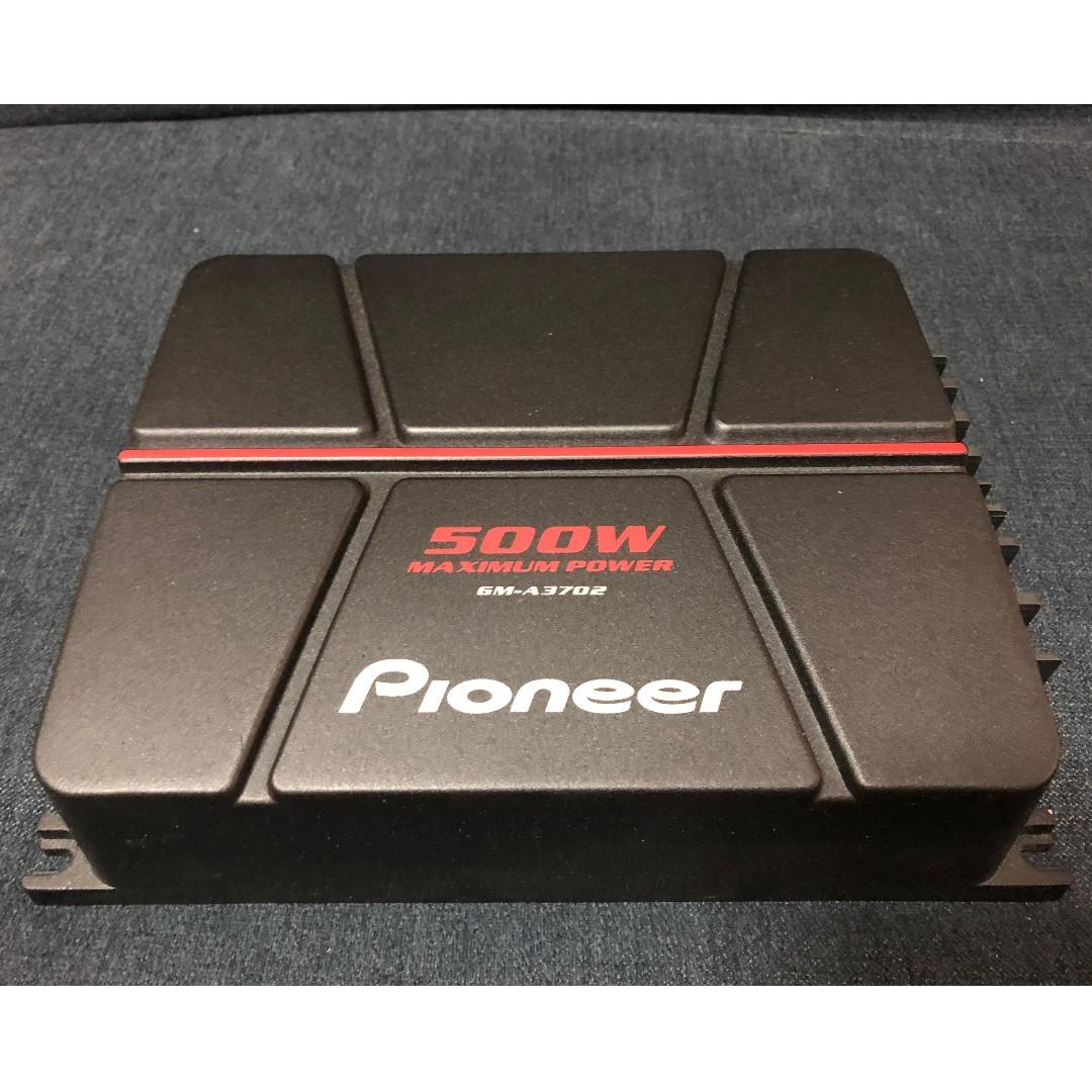 Pioneer GM A3702 500W Amplifier (no box), Car Accessories 