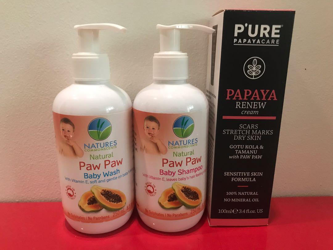 paw paw baby shampoo and body wash