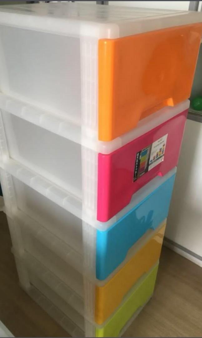 Plastic Drawers ALGO eJumbo Stocker, Furniture & Home Living, Home