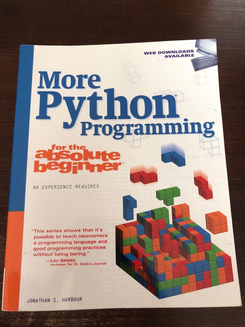 Python Programming for absolute beginners （分類：補充練習）位於 Hong Kong。 由 bigup24 提交（商品編號 231709498，圖片 1）。簡介： 。