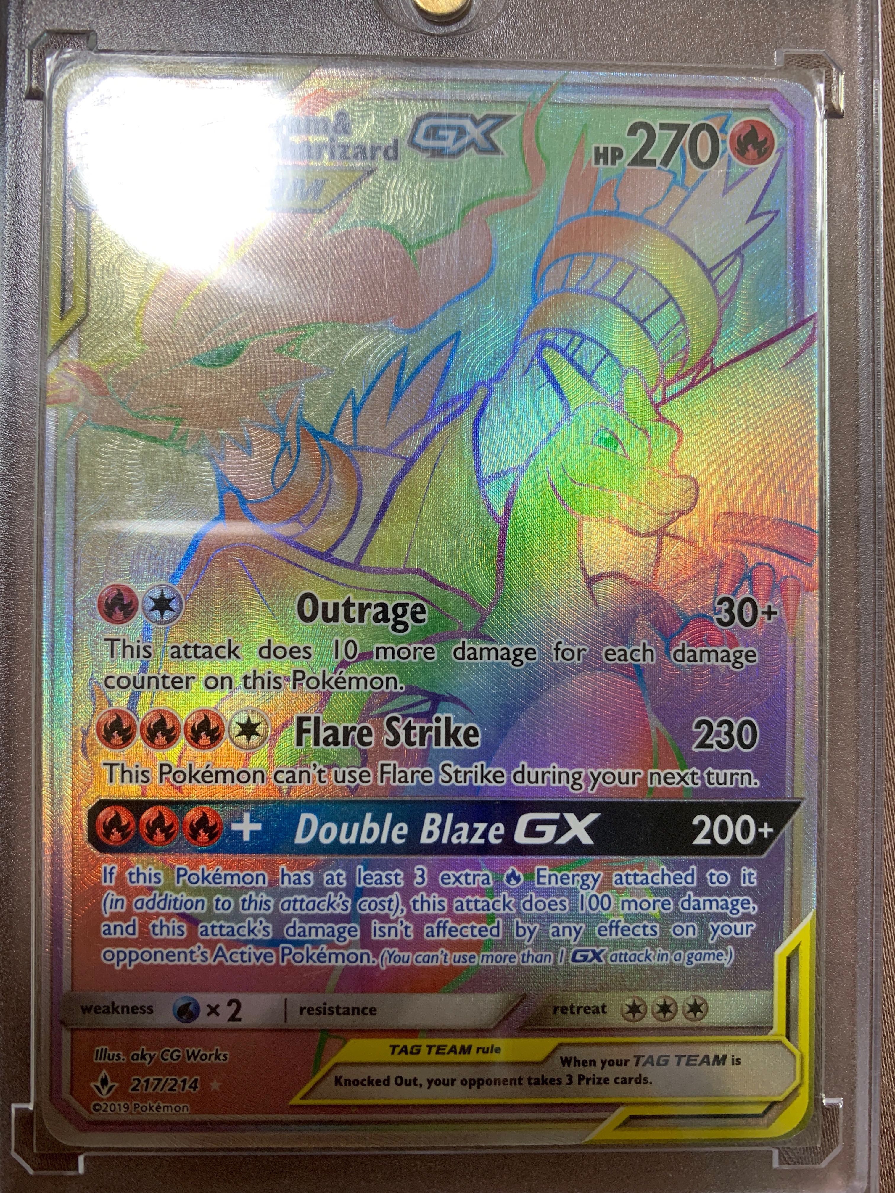 Reshiram And Charizard Gx Rainbow Rare Toys Games Board Games Cards On Carousell Greatest pokemon card full art ever has to be charizard gx! reshiram and charizard gx rainbow rare