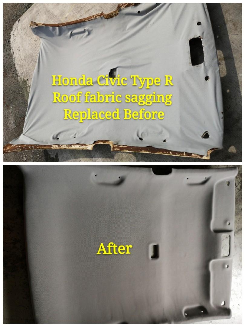 Roof Fabric sagging, Auto Accessories on Carousell