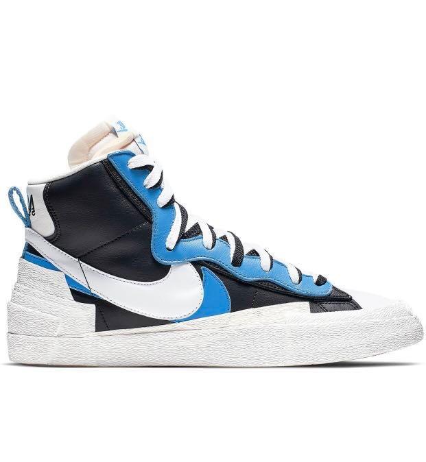 sacai blazer mid black