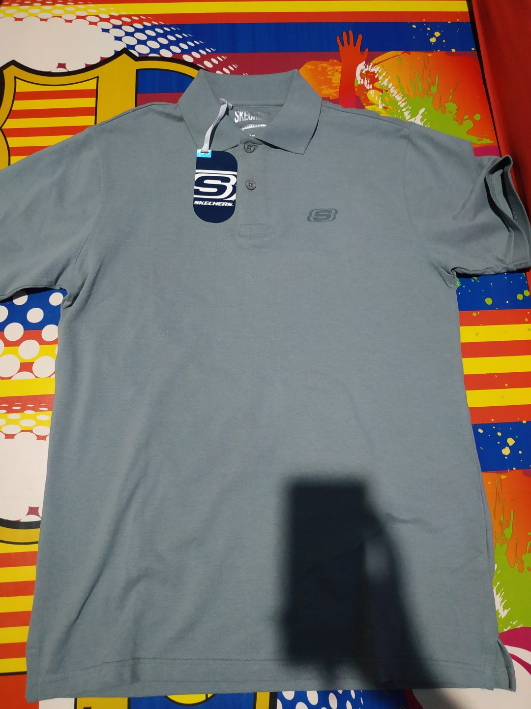 Skechers polo online shirt sale