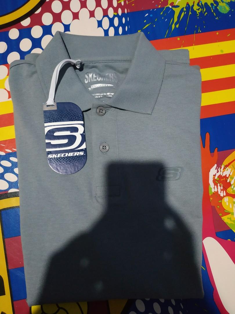 Skechers polo sales shirt mens sale