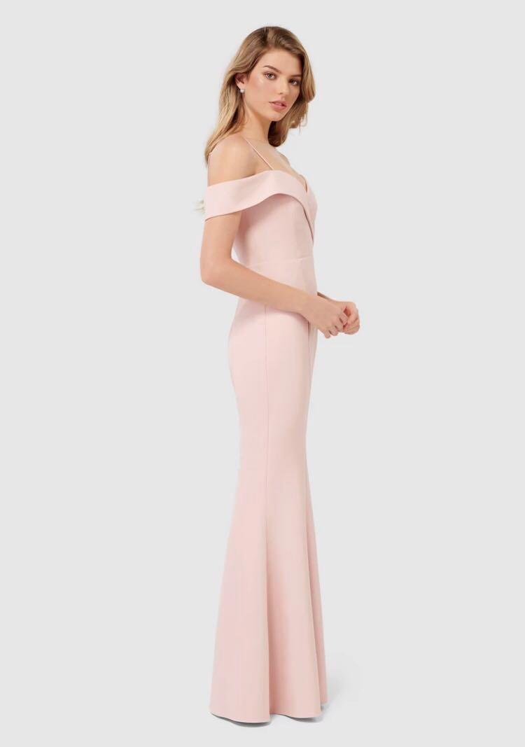 sara off shoulder gown
