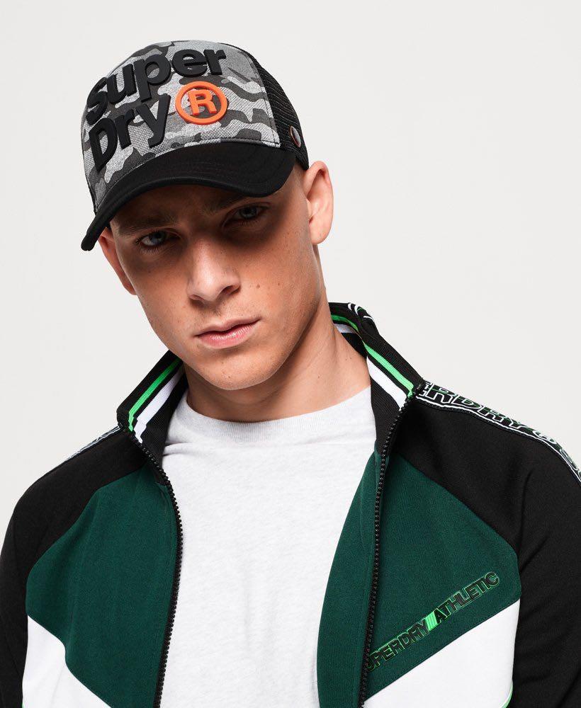 superdry camo cap